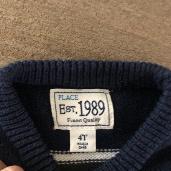 Crew Striped Sweater -N7 - Picture 2 of 4